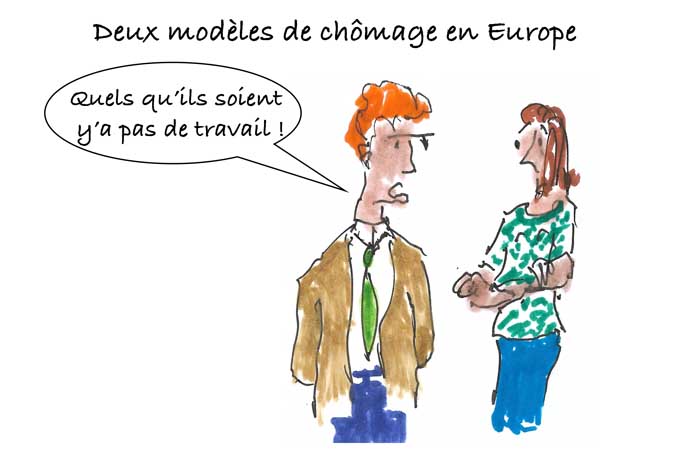 Les clés du social : Deux modèles d'assurance chômage en Europe