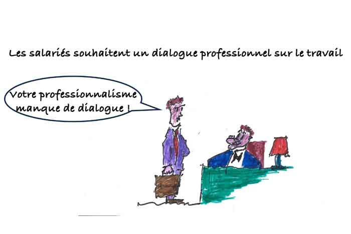 Les clés du social : Les salariés souhaitent un dialogue professionnel sur le travail