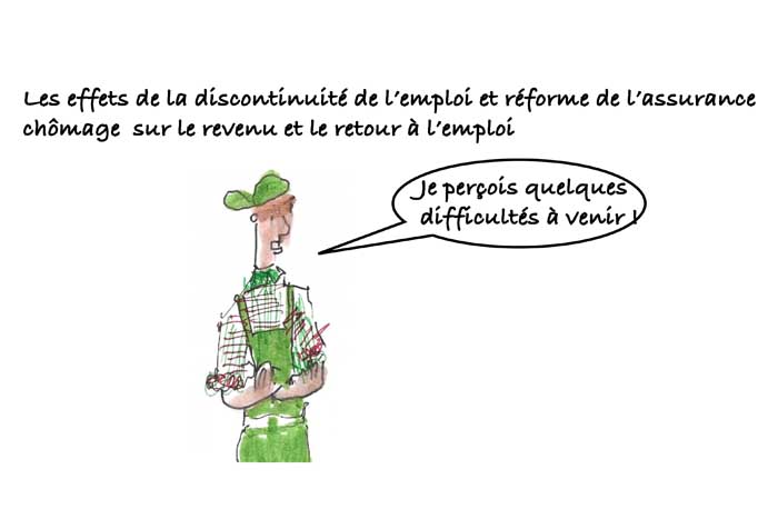 Les clés du social : Discontinuité de l'emploi et réforme de l'assurance chômage : quels effets sur le revenu et le retour à l'emploi des demandeurs d'emploi ?