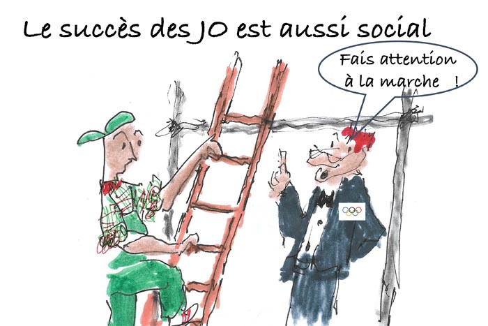 Les clés du social : Le succès des Jeux Olympiques est aussi social