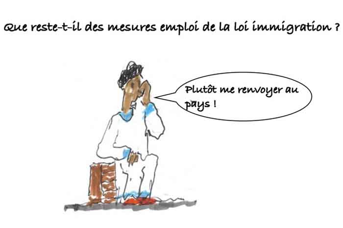 Les clés du social : Que reste-t-il des mesures emploi de la loi Immigration ?