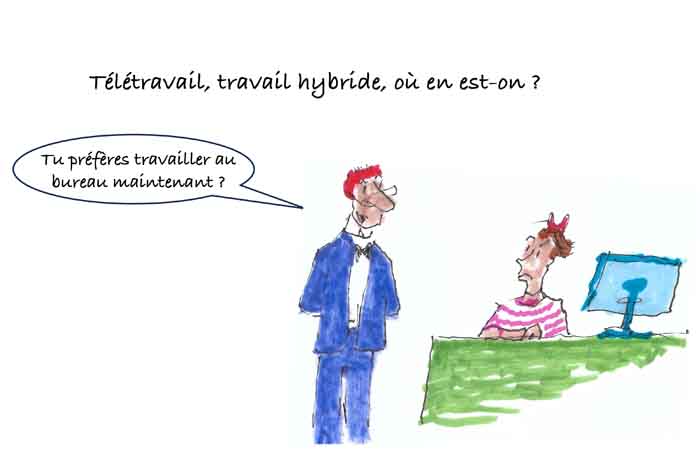 Les clés du social : Télétravail, travail hybride : où en est-on ?