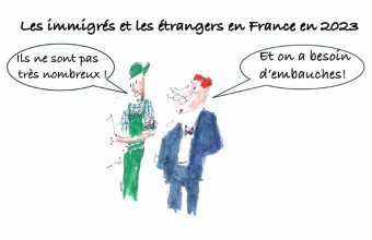 Les clés du social : Immigrés et étrangers en France en 2023